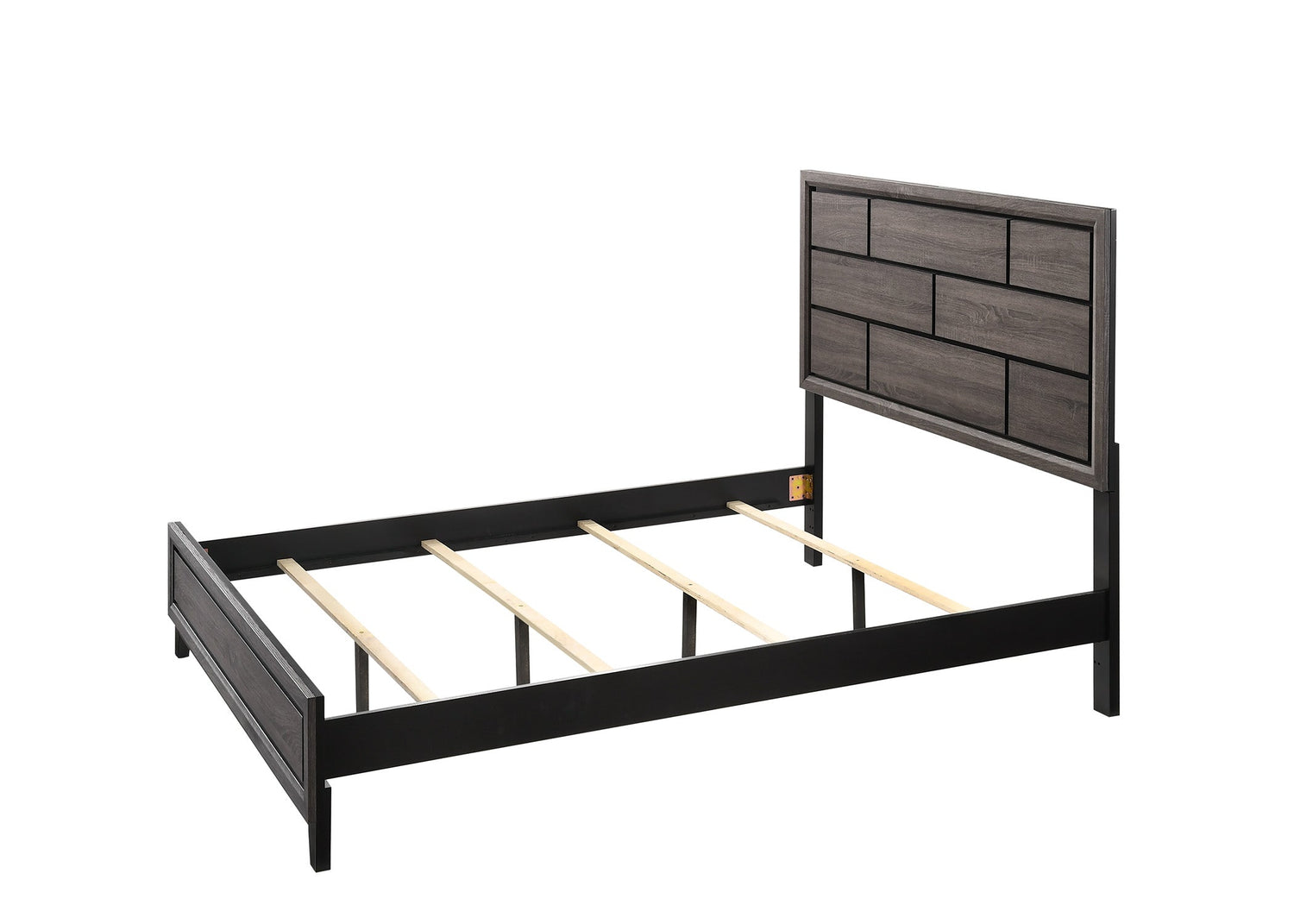 Akerson Gray Panel Youth Bedroom Set - SET | B4620-T-HBFB | B4620-FT-RAIL | B4620-2 | B4620-4 - Bien Home Furniture &amp; Electronics