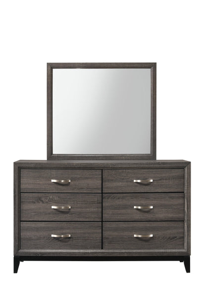 Akerson Gray Panel Youth Bedroom Set - SET | B4620-T-HBFB | B4620-FT-RAIL | B4620-2 | B4620-4 - Bien Home Furniture &amp; Electronics