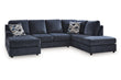 Albar Place Cobalt 2-Piece Sectional - 95302S1 - Bien Home Furniture & Electronics