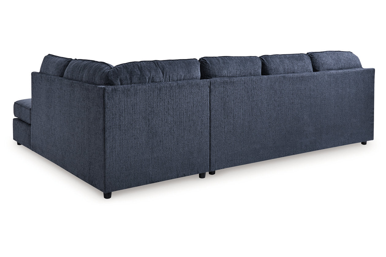Albar Place Cobalt 2-Piece Sectional - 95302S1 - Bien Home Furniture &amp; Electronics