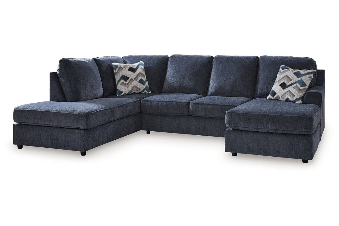 Albar Place Cobalt 2-Piece Sectional - 95302S2 - Bien Home Furniture &amp; Electronics