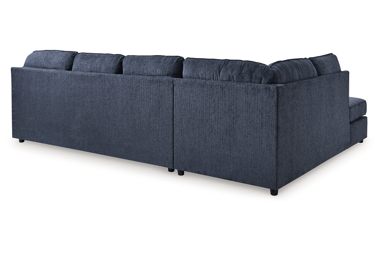 Albar Place Cobalt 2-Piece Sectional - 95302S2 - Bien Home Furniture &amp; Electronics