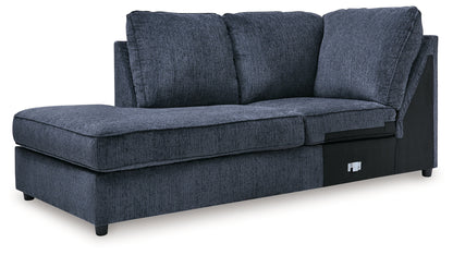Albar Place Cobalt Left-Arm Facing Corner Chaise - 9530216 - Bien Home Furniture &amp; Electronics
