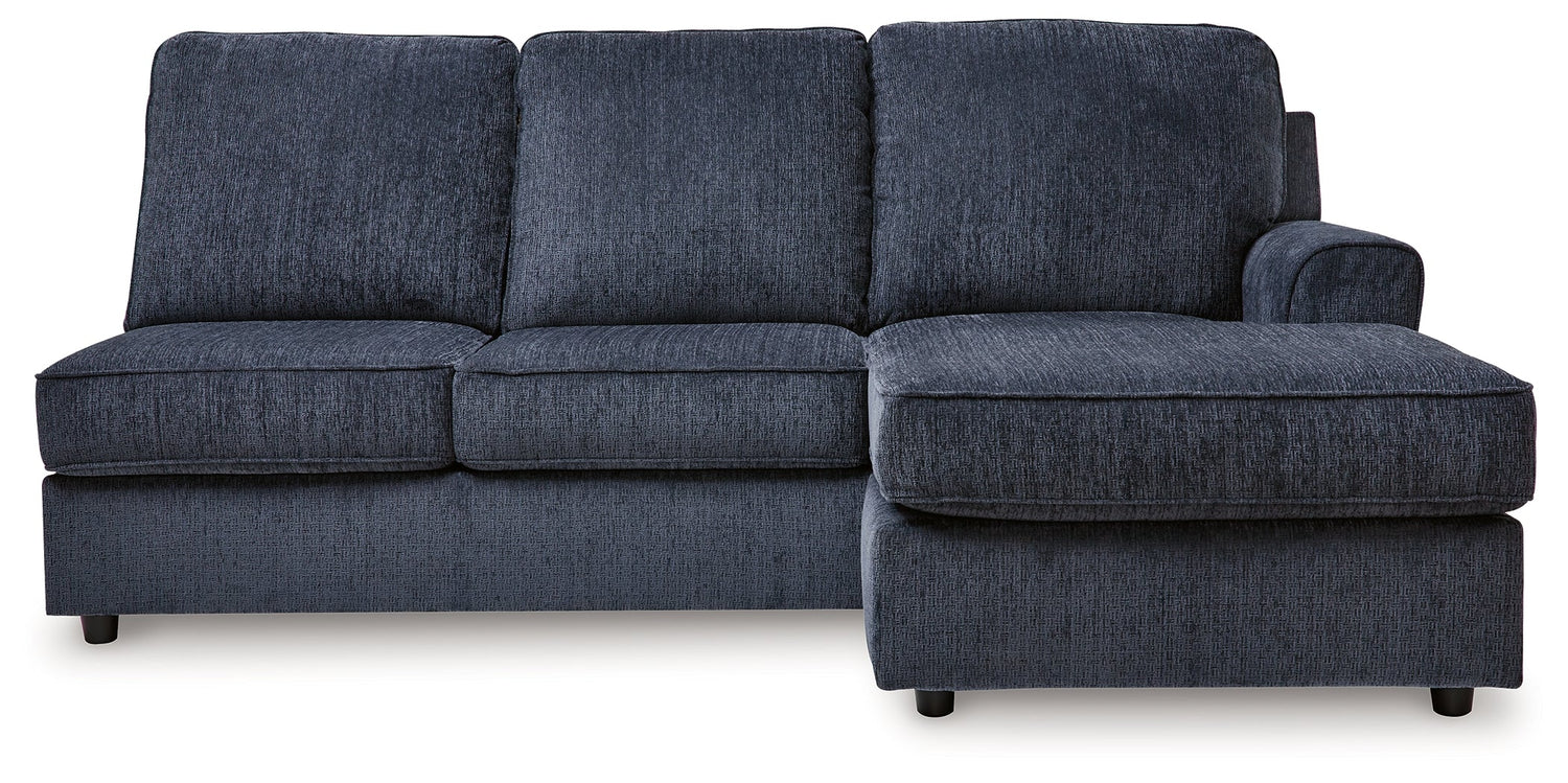Albar Place Cobalt Right-Arm Facing Sofa Chaise - 9530203 - Bien Home Furniture &amp; Electronics