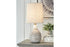 Aleela White/Gold Finish Table Lamp - L204194 - Bien Home Furniture & Electronics