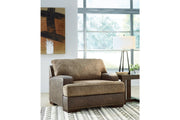 Alesbury Chocolate Oversized Chair - 1870423 - Bien Home Furniture & Electronics