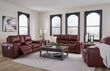 Alessandro Garnet Power Reclining Living Room Set - SET | U2550115 | U2550118 - Bien Home Furniture & Electronics