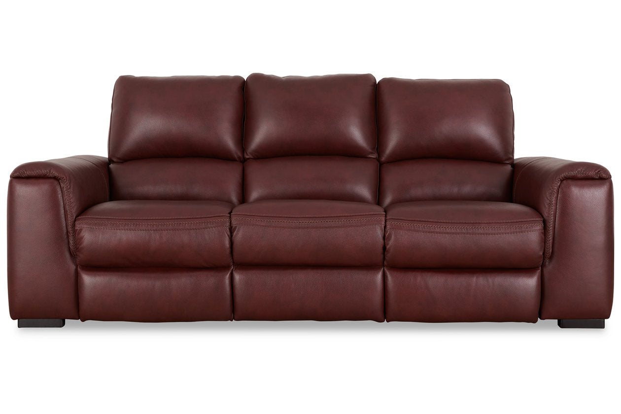 Alessandro Garnet Power Reclining Sofa - U2550115 - Bien Home Furniture &amp; Electronics