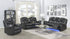 Alexa Gray 3-Piece Power Reclining Living Room Set - Alexa - Bien Home Furniture & Electronics