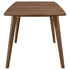 Alfredo Dining Room Set Natural Walnut/Gray - 108080-S6 - Bien Home Furniture & Electronics