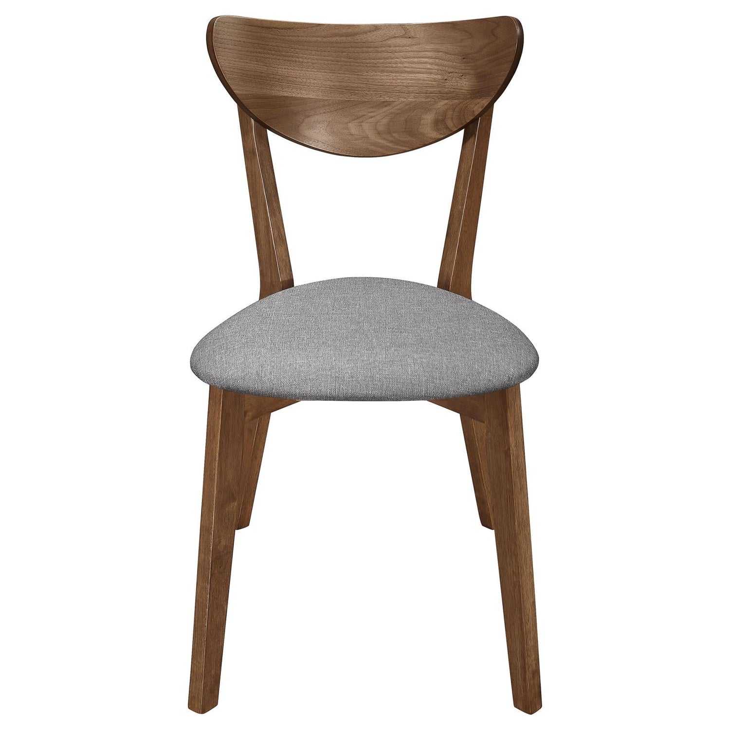 Alfredo Dining Room Set Natural Walnut/Gray - 108080-S6 - Bien Home Furniture &amp; Electronics