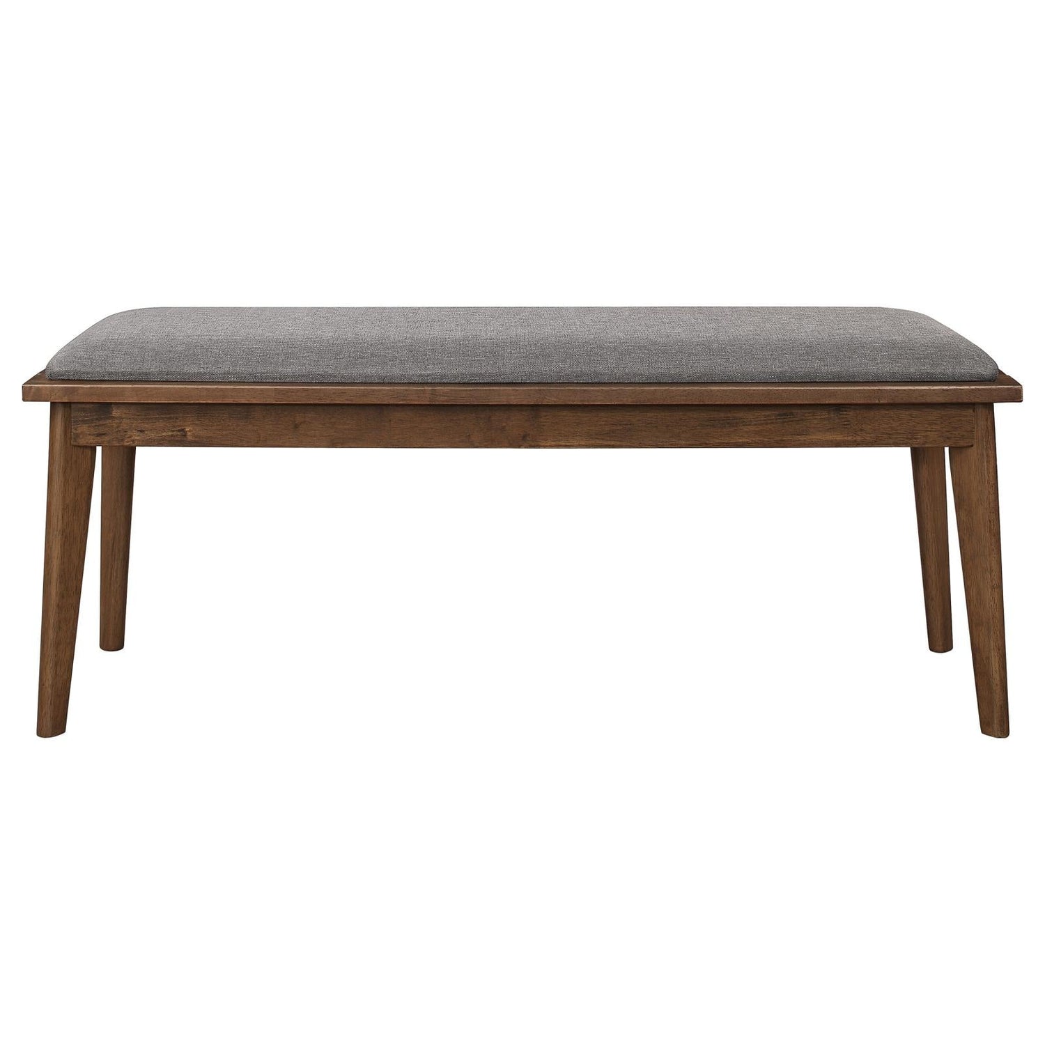 Alfredo Dining Room Set Natural Walnut/Gray - 108080-S6 - Bien Home Furniture &amp; Electronics