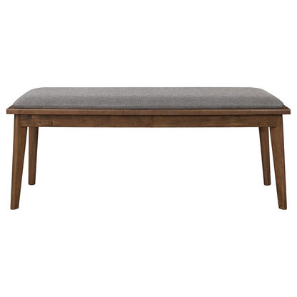 Alfredo Dining Room Set Natural Walnut/Gray - 108080-S6 - Bien Home Furniture &amp; Electronics