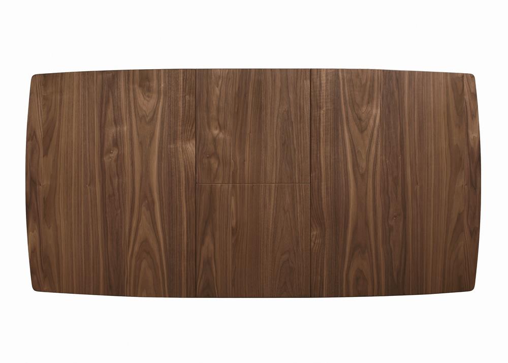 Alfredo Natural Walnut Rectangular Dining Table - 108080 - Bien Home Furniture &amp; Electronics