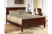 Alisdair Dark Brown King Sleigh Bed - SET | B376-82 | B376-97 - Bien Home Furniture & Electronics