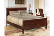 Alisdair Dark Brown Queen Sleigh Bed - SET | B376-81 | B376-96 - Bien Home Furniture & Electronics