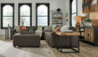 Allena Gunmetal 5-Piece Sectional - SET | 2130164 | 2130165 | 2130177 | 2130146(2) | 2130108 - Bien Home Furniture & Electronics