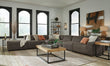 Allena Gunmetal 6-Piece LAF Sectional - SET | 2130165 | 2130177 | 2130146(4) - Bien Home Furniture & Electronics