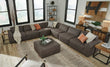 Allena Gunmetal 7-Piece Sectional - SET | 2130164 | 2130165 | 2130177 | 2130146(4) | 2130108 - Bien Home Furniture & Electronics
