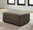 Allena Gunmetal Oversized Accent Ottoman - 2130108 - Bien Home Furniture & Electronics