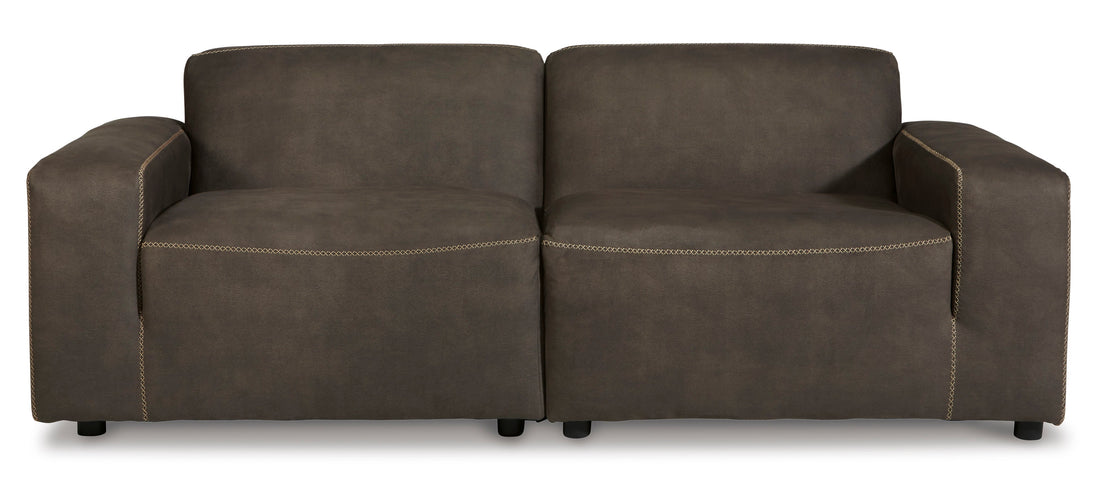 Allena Gunmetal Sofa - SET | 2130164 | 2130165 | 2130146 - Bien Home Furniture &amp; Electronics