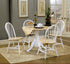 Allison 5-Piece Drop Leaf Dining Set Natural Brown/White - 4241-S5 - Bien Home Furniture & Electronics