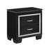 Allura Black Nightstand - 1916BK-4 - Bien Home Furniture & Electronics