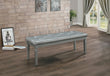 Allura Silver Bedroom Bench - 1916-FBH - Bien Home Furniture & Electronics