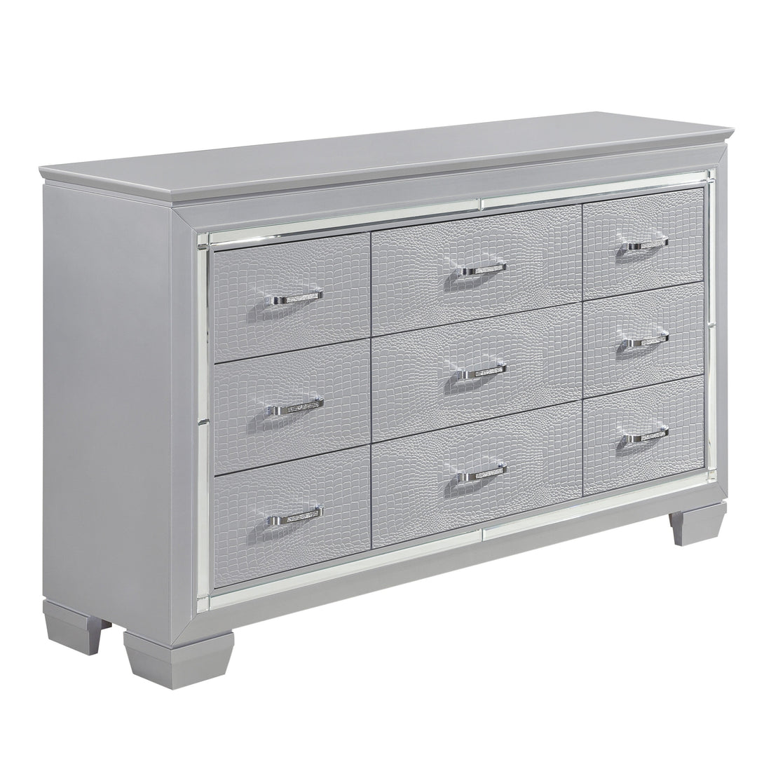 Allura Silver Dresser - 1916-5 - Bien Home Furniture &amp; Electronics