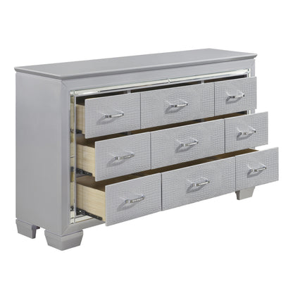 Allura Silver Dresser - 1916-5 - Bien Home Furniture &amp; Electronics