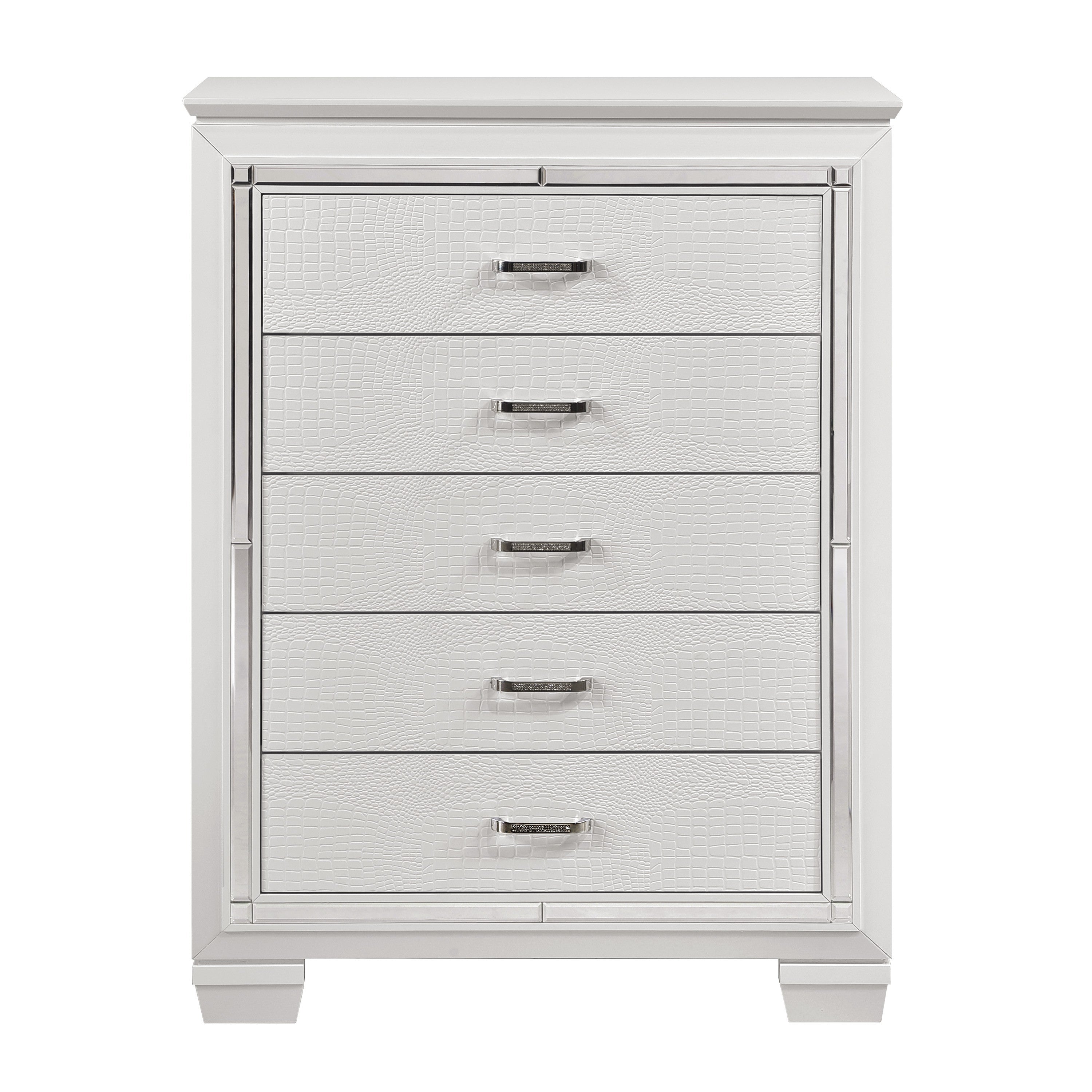 Allura White Chest - 1916W-9 - Bien Home Furniture &amp; Electronics