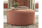 Almanza Henna Oversized Accent Ottoman - 3080308 - Bien Home Furniture & Electronics