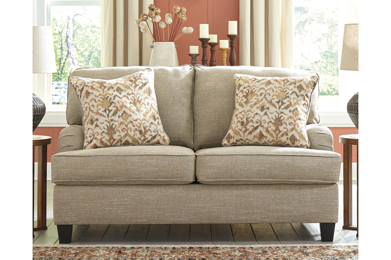 Almanza Wheat Loveseat - 3080335 - Bien Home Furniture &amp; Electronics