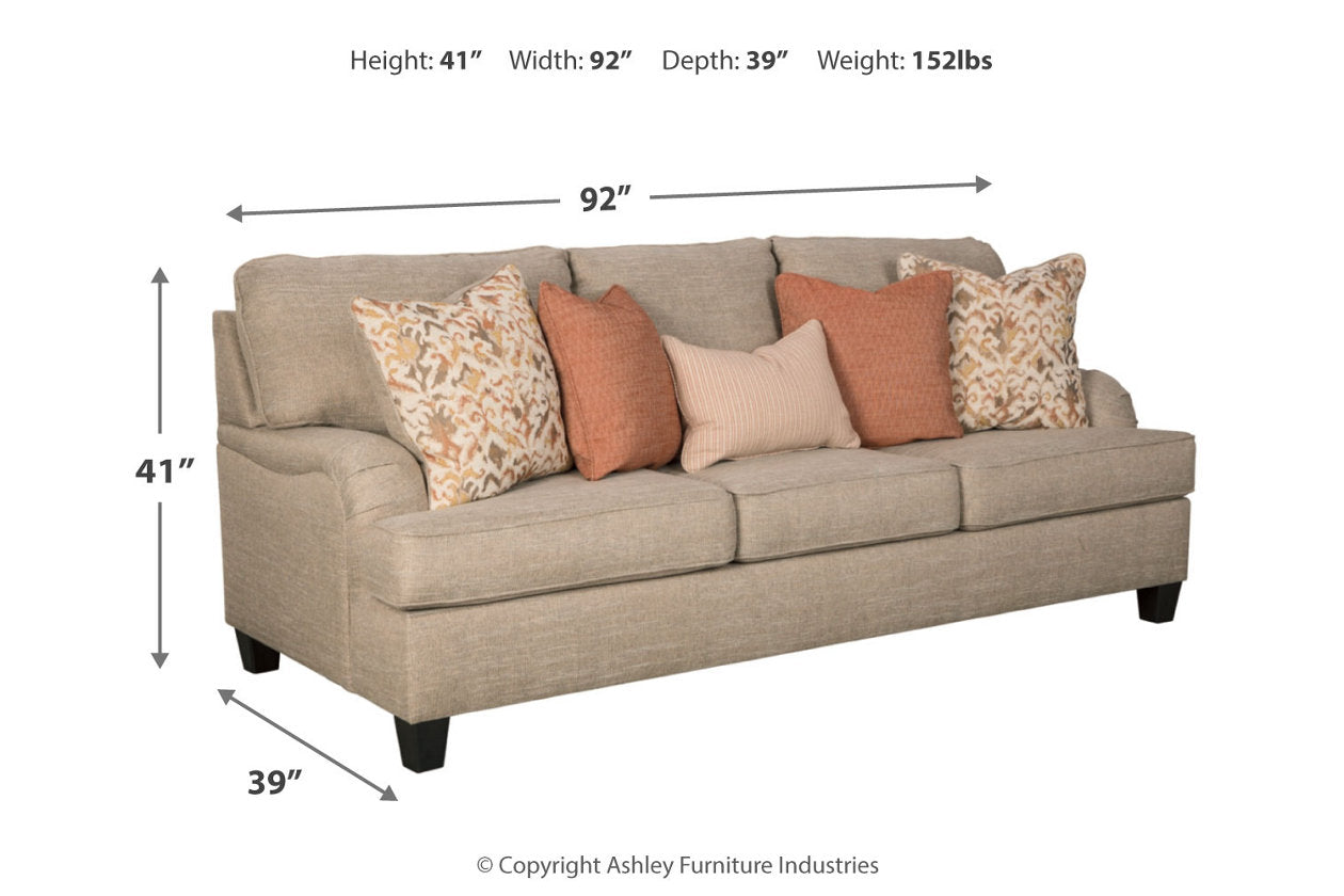 Almanza Wheat Sofa - 3080338 - Bien Home Furniture &amp; Electronics