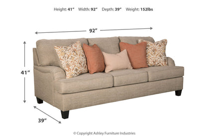 Almanza Wheat Sofa - 3080338 - Bien Home Furniture &amp; Electronics
