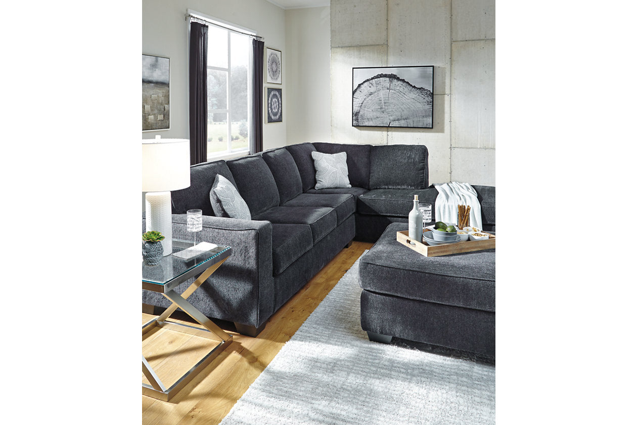Altari Slate Oversized Accent Ottoman - 8721308 - Bien Home Furniture &amp; Electronics