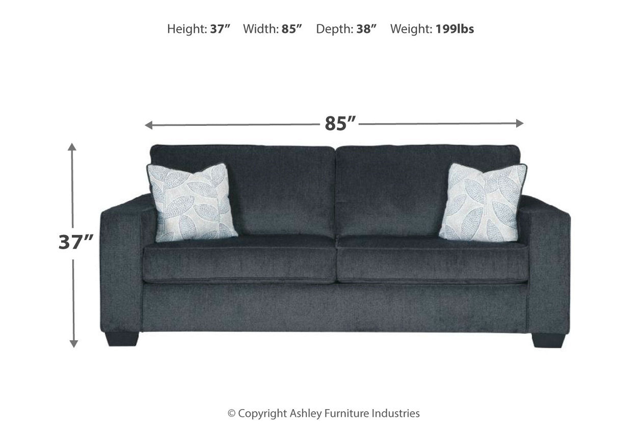 Altari Slate Queen Sofa Sleeper - 8721339 - Bien Home Furniture &amp; Electronics