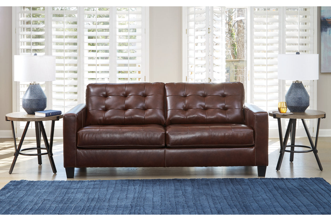 Altonbury Walnut Sofa - 8750438 - Bien Home Furniture &amp; Electronics