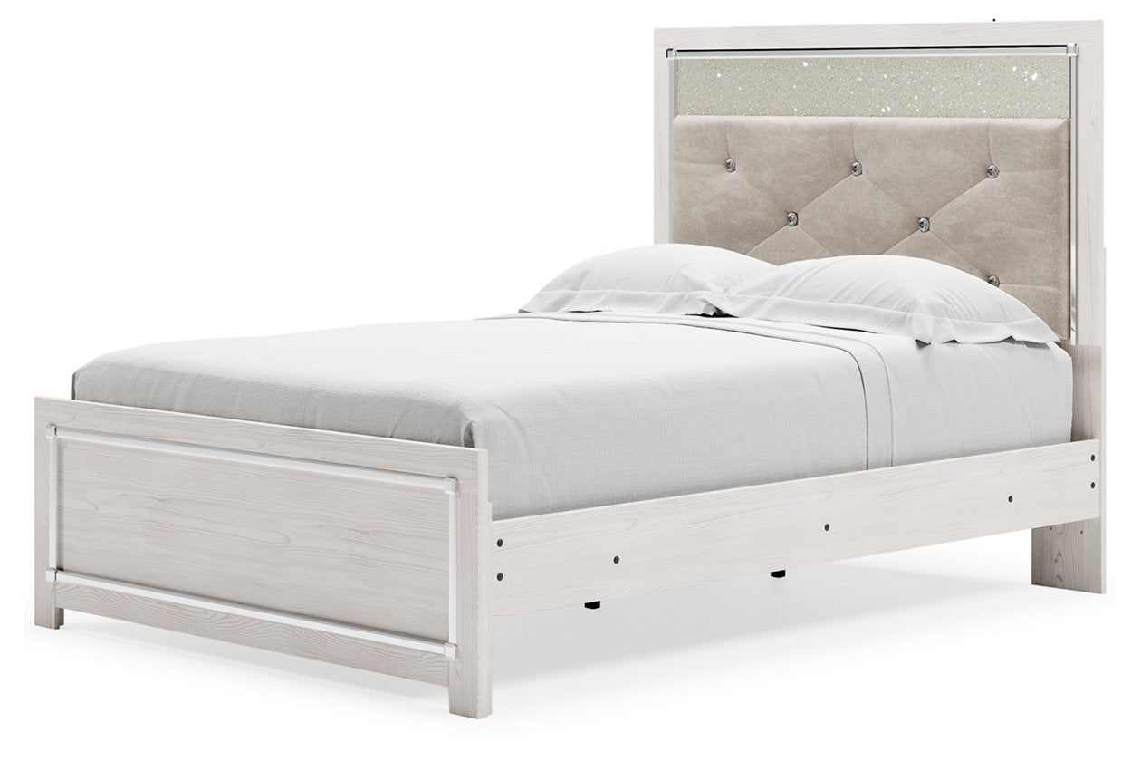 Altyra White Full Panel Bed - SET | B2640-84 | B2640-86 | B2640-87 - Bien Home Furniture &amp; Electronics