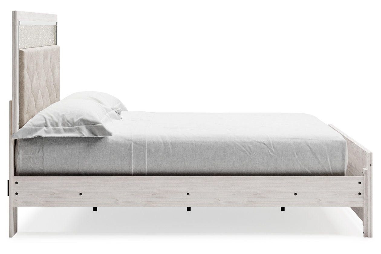 Altyra White King Panel Bed - SET | B2640-56 | B2640-58 | B2640-97 - Bien Home Furniture &amp; Electronics