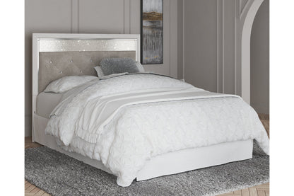 Altyra White Queen Upholstered Panel Headboard - B2640-57 - Bien Home Furniture &amp; Electronics
