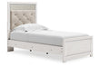 Altyra White Twin Panel Bed - SET | B2640-52 | B2640-53 | B2640-83 - Bien Home Furniture & Electronics