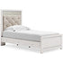 Altyra White Twin Panel Footboard - B2640-52 - Bien Home Furniture & Electronics