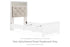 Altyra White Twin Upholstered Panel Headboard - B2640-53 - Bien Home Furniture & Electronics