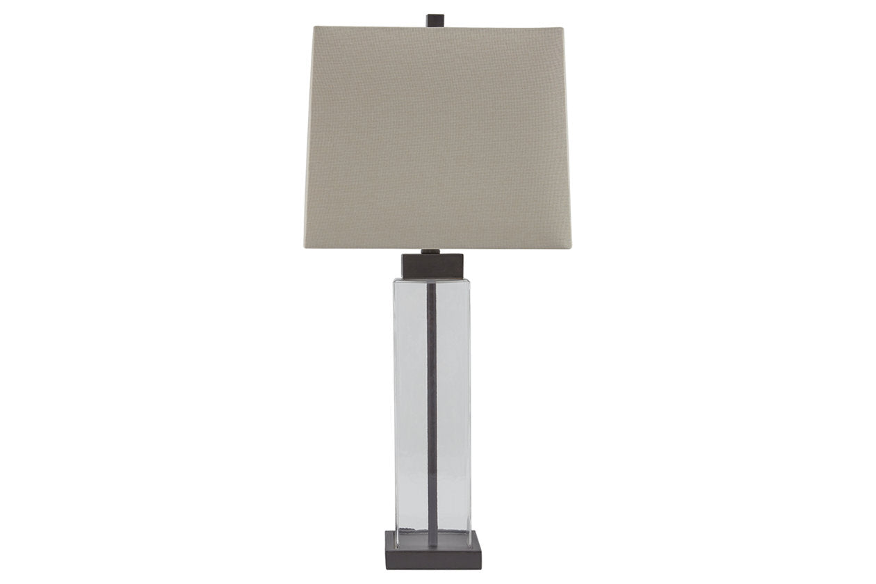 Alvaro Clear/Bronze Finish Table Lamp, Set of 2 - L431374 - Bien Home Furniture &amp; Electronics