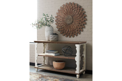 Alwyndale Antique White/Brown Sofa/Console Table - A4000107 - Bien Home Furniture &amp; Electronics