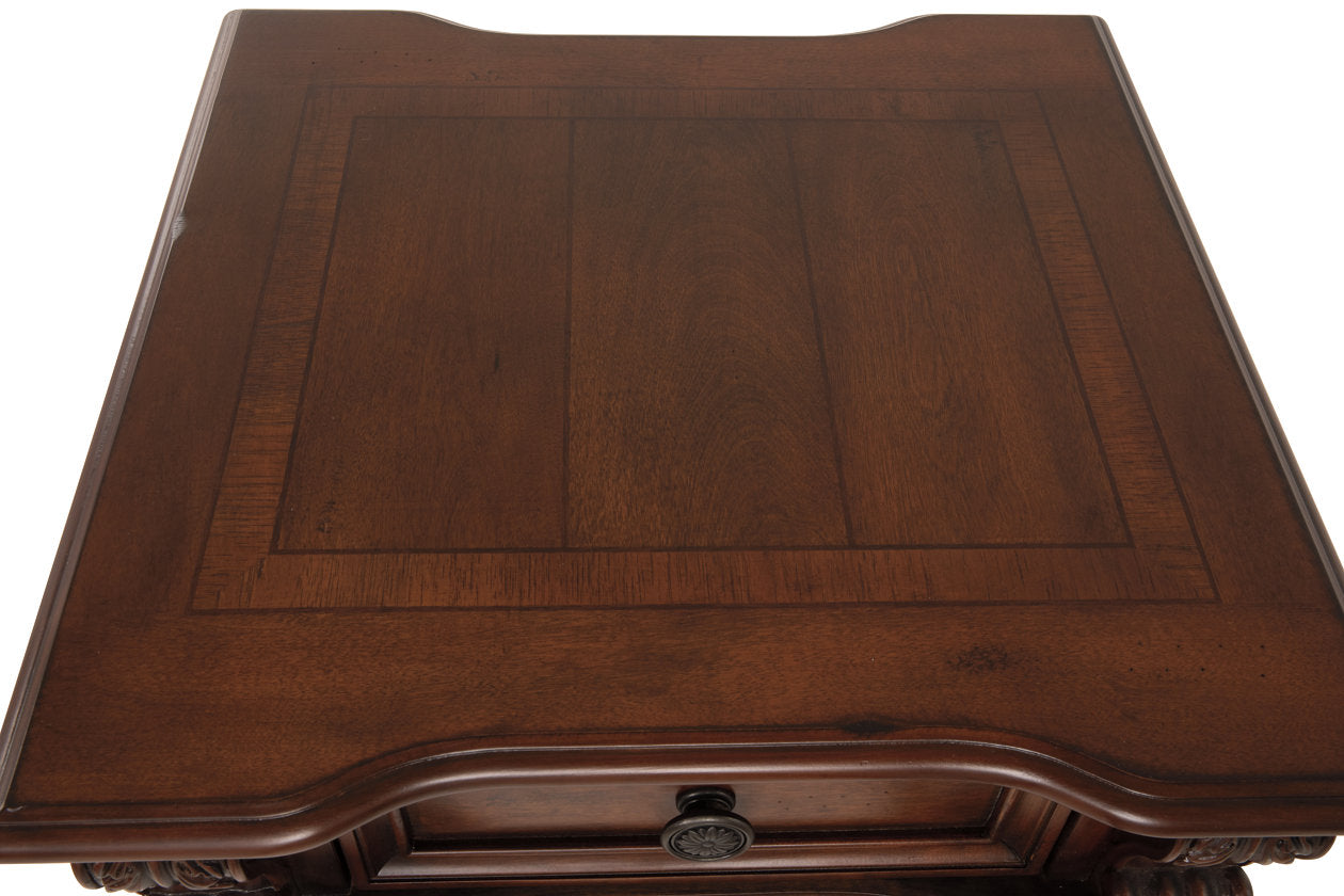 Alymere Rustic Brown End Table - T869-2 - Bien Home Furniture &amp; Electronics