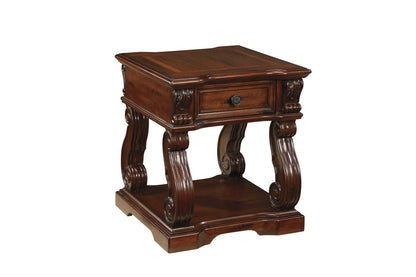 Alymere Rustic Brown End Table - T869-2 - Bien Home Furniture &amp; Electronics