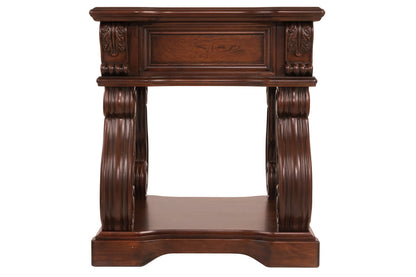 Alymere Rustic Brown End Table - T869-2 - Bien Home Furniture &amp; Electronics