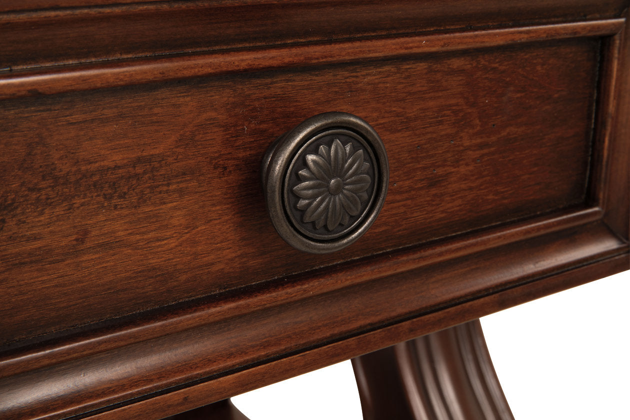 Alymere Rustic Brown End Table - T869-2 - Bien Home Furniture &amp; Electronics
